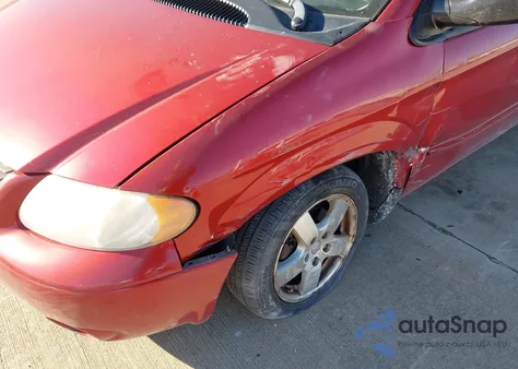 2007 Dodge Grand Caravan Sxt из США, поврежденный, VIN 2D4GP44L67R317225